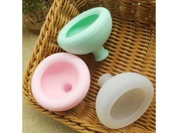 Listing 6 of 10 for Cute Rabbit Silicone Spit Cup For Back Massage Phlegm Burp