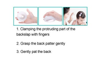 Listing 8 of 10 for Cute Rabbit Silicone Spit Cup For Back Massage Phlegm Burp