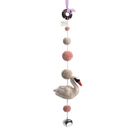 Listing 2 of 3 for Pom Pom Mobile - Odette Swan Pink