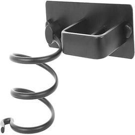 Listing 2 of 5 for Hair Dryer Holder Hair Dryer Holder With Cable Holder For Drilling Chrome/blac