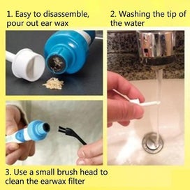 Listing 2 of 5 for Automatic Ear Cleanerelectric Vacuum Ear Wax Suction Deviceear-pick Clean To
