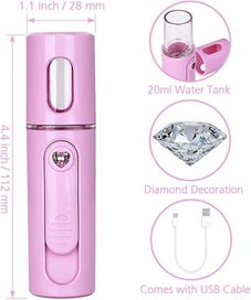 Listing 4 of 5 for pinknano Steamer Vaporizer Humidifier Facial Sauna Mist Sprayer Empty Spray