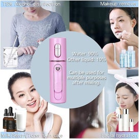 Listing 5 of 5 for pinknano Steamer Vaporizer Humidifier Facial Sauna Mist Sprayer Empty Spray