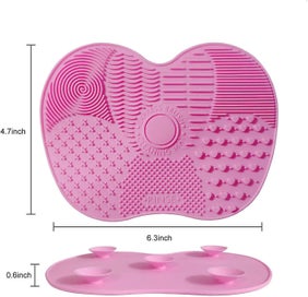 Listing 5 of 5 for 2-pack Makeup Brush Cleaning Pads Silicone Makeup Brush Cleaner Makeup Brush