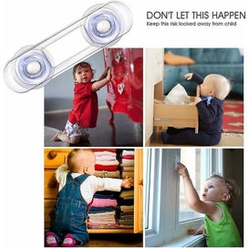 Listing 5 of 5 for Baby Closet Block Child Safety Window Closet Door Block Home Safety Prot