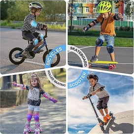 Listing 5 of 5 for Children/teenagers Knee And Elbow Protectors 3-9 Years Old red 6-piece Set