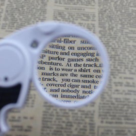 Listing 5 of 5 for 5x Magnifying Glass Led Light Foldable Hd Portable Magnifying Glass With 45m