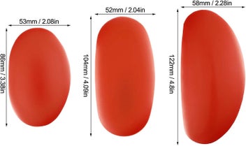 Listing 2 of 4 for 3 Pieces Pottery Clay Rib Soft Rubber Pottery Ribs Ceramic Pottery Ribs For Mo