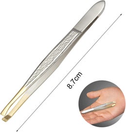 Listing 2 of 5 for Tweezers Professional Stainless Steel Eyebrow Tweezers Professional Eyebrow