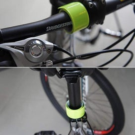 Listing 5 of 5 for White-reflective Armband Reflective Tape Child Bike Safe Leg Pants Reflective