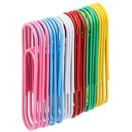 Listing 1 of 5 for Pack Of 30 4 Inch Extra Large Paper Clips 100mm Cute Paper Pins Multicolor Boo