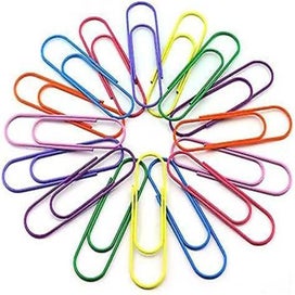 Listing 2 of 5 for Pack Of 30 4 Inch Extra Large Paper Clips 100mm Cute Paper Pins Multicolor Boo