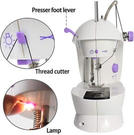 Listing 4 of 5 for Portable Mini Sewing Machine With Light And Foot Pedal Adjustable Speed