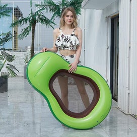 Listing 4 of 5 for Avocado Lounger Water Inflatable Pool Mattress Suitable For Swimming Pools Ga