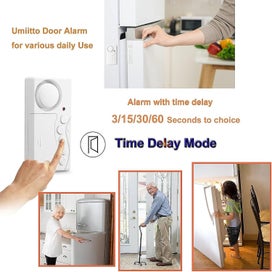 Listing 4 of 5 for 33*33*39cm Freezer Door Alarm With 3/15/30/60 Delay. Fridge/refrigerator Kitch