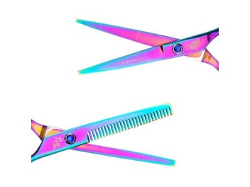 Listing 6 of 10 for FnLune 6.0 Inch Hairdressing Scissors Thin Shear Flat Shears For Salon