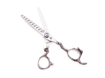 Listing 5 of 9 for Hair Scissors 6" Japan 440C Purple Dragon Professional Shears Set Z9006