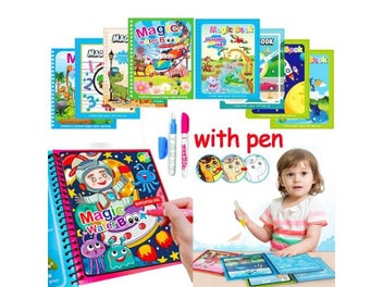 Listing 3 of 10 for Children Early Education Magical Pen Water Drawing Montessori Toy Gift Reusable
