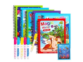 Listing 4 of 10 for Children Early Education Magical Pen Water Drawing Montessori Toy Gift Reusable