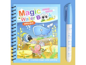 Listing 5 of 10 for Children Early Education Magical Pen Water Drawing Montessori Toy Gift Reusable