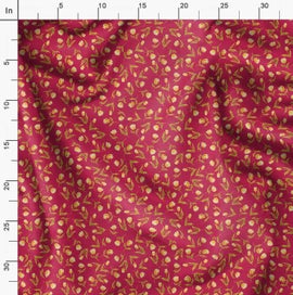 Listing 3 of 6 for Soimoi Pink Fabric - By the Yard - 54 Inch Wide - Florals Print Fabric -