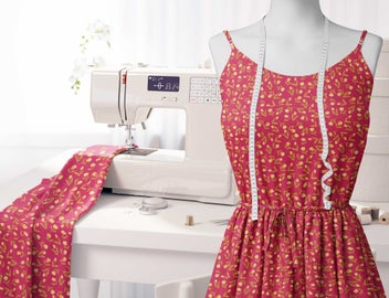 Listing 6 of 6 for Soimoi Pink Fabric - By the Yard - 54 Inch Wide - Florals Print Fabric -