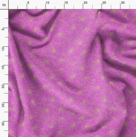 Listing 3 of 6 for Soimoi Pink Fabric - By the Yard - 54 Inch Wide - Florals Print Fabric -