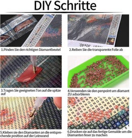 Listing 3 of 5 for 5d Diy Diamond Art Painting Kits Full Drill For Adults Kids Rhinestones Cryst