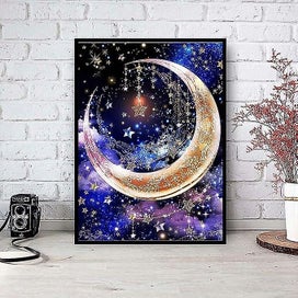 Listing 2 of 5 for Moon Diamond Art Set For Adults Beginners And Children 30 * 40cm Diy Full D