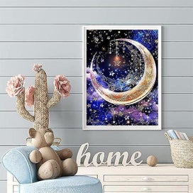 Listing 3 of 5 for Moon Diamond Art Set For Adults Beginners And Children 30 * 40cm Diy Full D