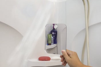 Listing 4 of 6 for Bathroom Wall Hanging Fogless Shower Mirror Rust-Proof Removable Bathroom Mirror