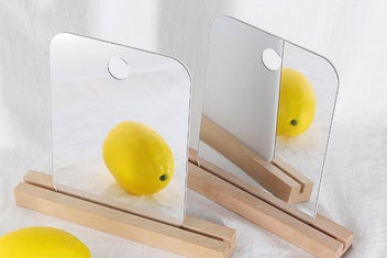 Listing 5 of 6 for Bathroom Wall Hanging Fogless Shower Mirror Rust-Proof Removable Bathroom Mirror