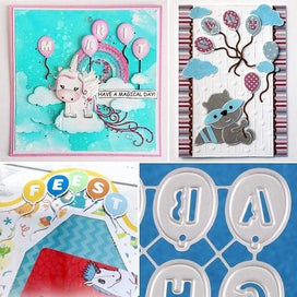 Listing 5 of 5 for Numbers And Letters Metal Cutting Dies Stencil Scrapbooking Embossing Album Pa
