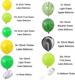 Listing 2 of 5 for Dinosaur Birthday Party Decorations Boy Large Dinosaur Birthday Balloons Kid B