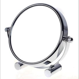 Listing 2 of 5 for 3x Magnification Makeup Mirror 8 Inch Compact Standing Cosmetic Mirror Chrom