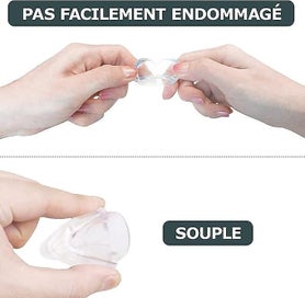 Listing 4 of 5 for 12 Pack Baby Table Corner Protectors Child Safety Furniture Corner Protecto