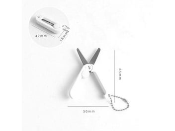 Listing 8 of 10 for 1PC New Multifunctional Folding Scissors Scalable Portable Stainless Scissors