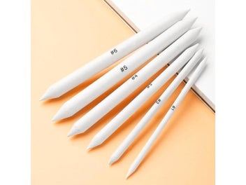 Listing 3 of 9 for 6Pcs Paper Art Drawing Pencil Stump Sketch Pastel Blending Smudge Tortillon