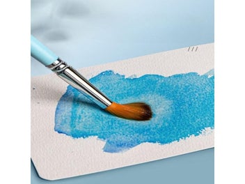 Listing 7 of 10 for 50 Sheets Of 300g Watercolor Paper Wood Pulp Medium Coarse Grain Blank