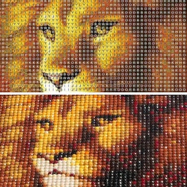 Listing 3 of 5 for 5d Diamond Embroidery Kit By Number Diamond Painting Rhinestone Full Diamond P