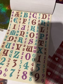 Listing 8 of 11 for Rosie’s stickers la fantasie glitter paper laser mesh mosaic