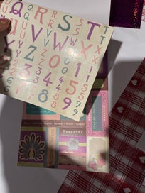 Listing 4 of 11 for Rosie’s stickers la fantasie glitter paper laser mesh mosaic
