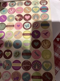 Listing 9 of 11 for Rosie’s stickers la fantasie glitter paper laser mesh mosaic