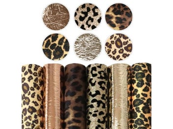 Listing 5 of 10 for 15*21/20*33cm Litchi Glitter Vinyl For Bowknot Bag DIY Crafts