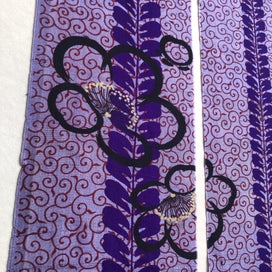 Listing 13 of 19 for Vintage Japanese Hand Printed Silk Kimono Fabric Panels