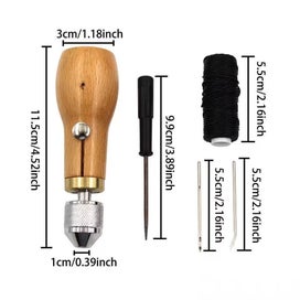 Listing 3 of 8 for NEW new Leatherworking Punch Sewing Machine Awl Kit Craft Tools*Hot SALE