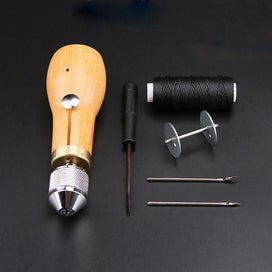 Listing 4 of 8 for NEW new Leatherworking Punch Sewing Machine Awl Kit Craft Tools*Hot SALE