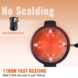 Listing 4 of 16 for Wax Melter for Candle Making 6.5Liter Electric Pot Commercial or Home Use