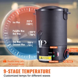 Listing 5 of 16 for Wax Melter for Candle Making 6.5Liter Electric Pot Commercial or Home Use