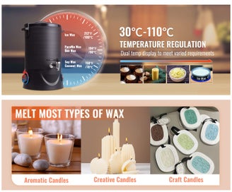 Listing 11 of 16 for Wax Melter for Candle Making 6.5Liter Electric Pot Commercial or Home Use